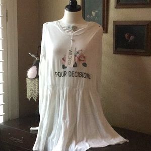 Wildfox pour decisions tshirt dress. Size small.